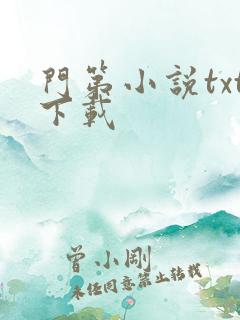 门第小说txt下载