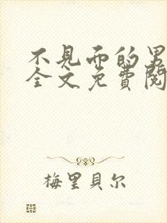 不见面的男朋友全文免费阅读