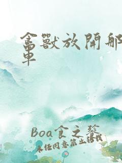 禽兽放开那辆跑车