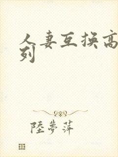 人妻互换高h系列