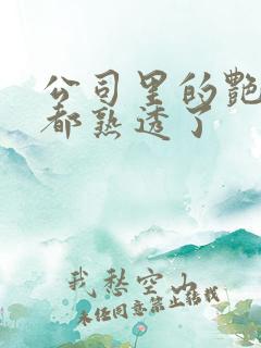 公司里的艳妇们都熟透了