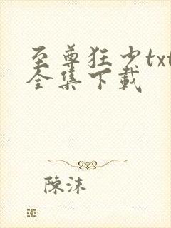 至尊狂少txt全集下载