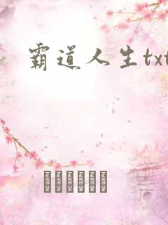 霸道人生txt
