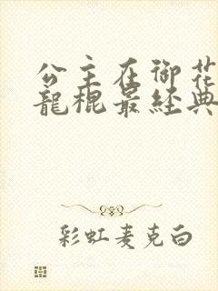 公主在御花园吃龙棍最经典的一句