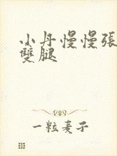 小丹慢慢张开了双腿