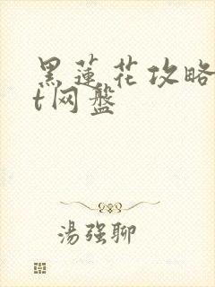 黑莲花攻略txt网盘