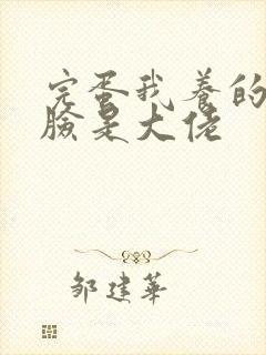 完蛋我养的小白脸是大佬