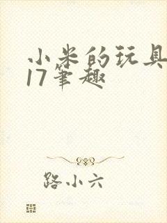 小米的玩具日记17笔趣