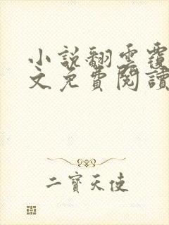 小说翻云覆雨全文免费阅读