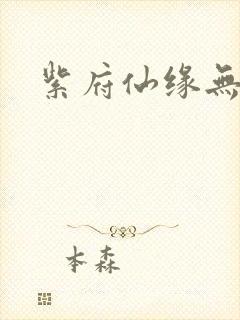 紫府仙缘无弹窗