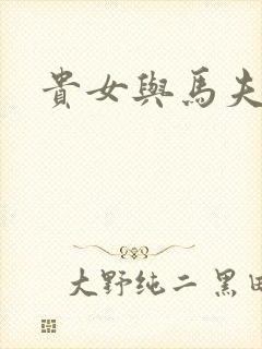 贵女与马夫