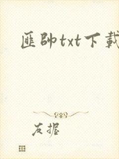 匪帅txt下载