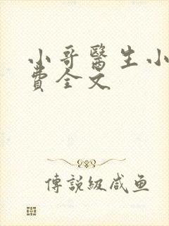 小哥医生小说免费全文