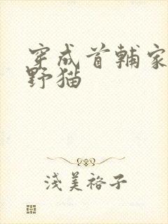 穿成首辅家的小野猫