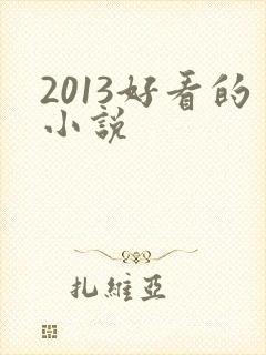 2013好看的小说