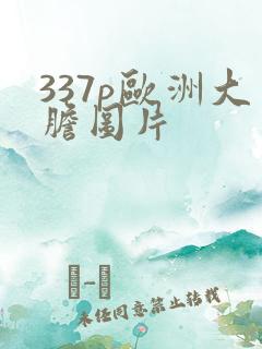 337p欧洲大胆图片