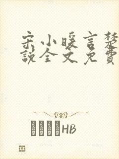 宋小暖言楚行小说全文免费阅读