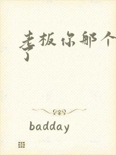 老板你那个太长了