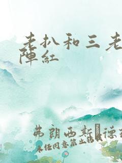 老扒和三老扒和阵红