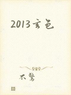 2013玄色