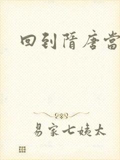 回到隋唐当皇帝