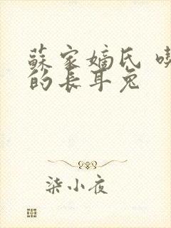 苏家嫡氏 吃肉的长耳兔