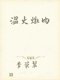 温火炖肉