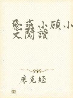 飞燕小顾小说全文阅读