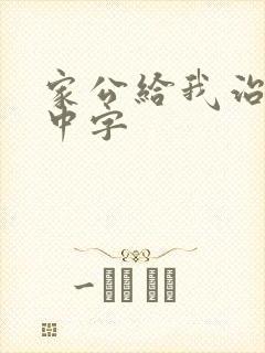 家公给我治疗5中字