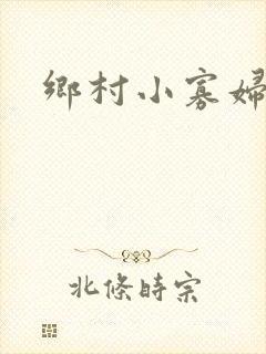 乡村小寡妇