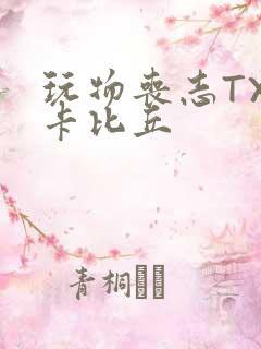 玩物丧志TXT卡比丘