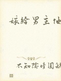 嫁给男主他爸爸