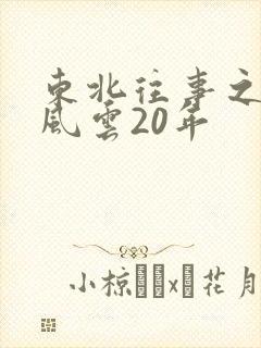 东北往事之黑道风云20年
