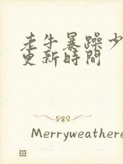 老牛暴躁少女的更新时间