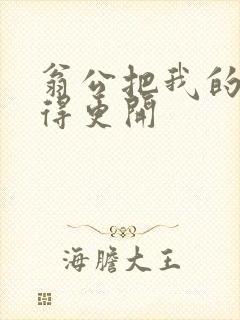 翁公把我的腿分得更开