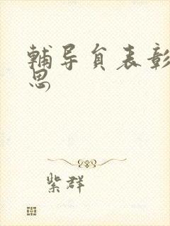 辅导员表彰周思思