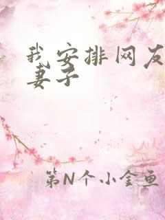 我安排网友开发妻子