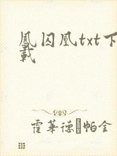 凤囚凰txt下载