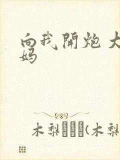 向我开炮 大姨妈