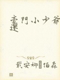 豪门小少爷是财迷