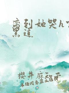 脔到她哭h宫交黑道