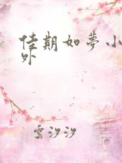 佳期如梦小说番外