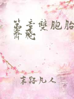 第章双胞胎姐妹齐飞