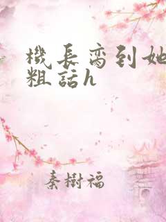 机长脔到她哭h粗话h