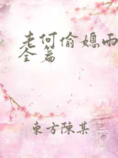 老何偷媳雨嫌儿全篇