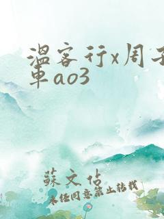 温客行x周子舒车ao3