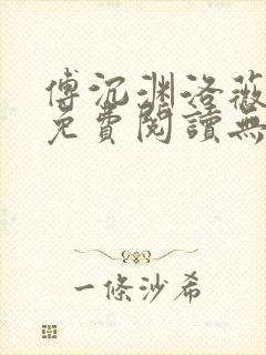 傅沉渊洛薇小说免费阅读无弹窗