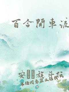 百合开车流污水