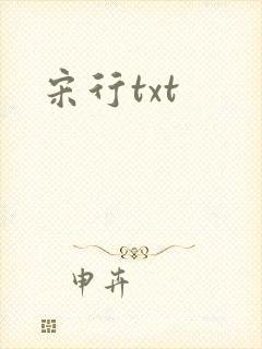 宋行txt