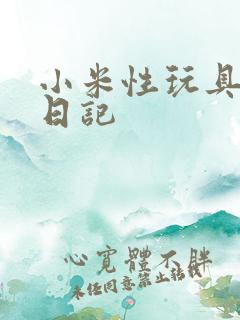 小米性玩具羞辱日记